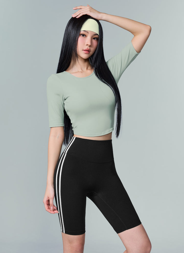 Comfort Fine Trackline 5" Leggings
