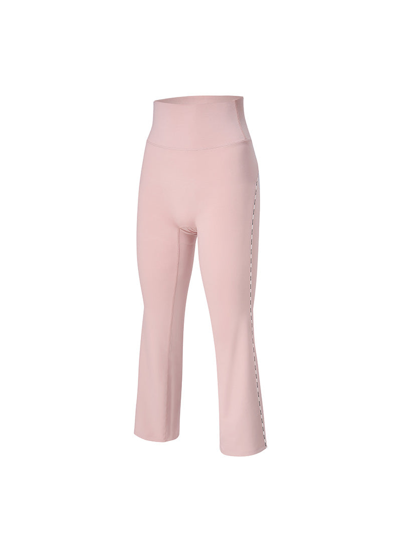Comfort Fine Logo Piping Bootcut Sports Leggings