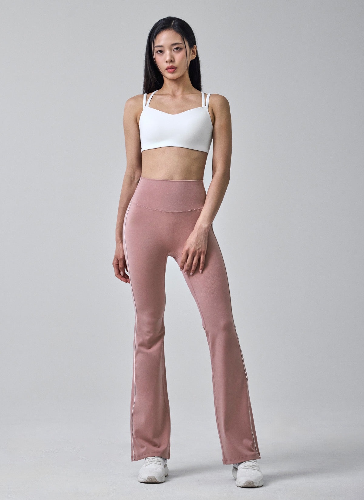 Comfort Fine Piping Boots Cut Leggings