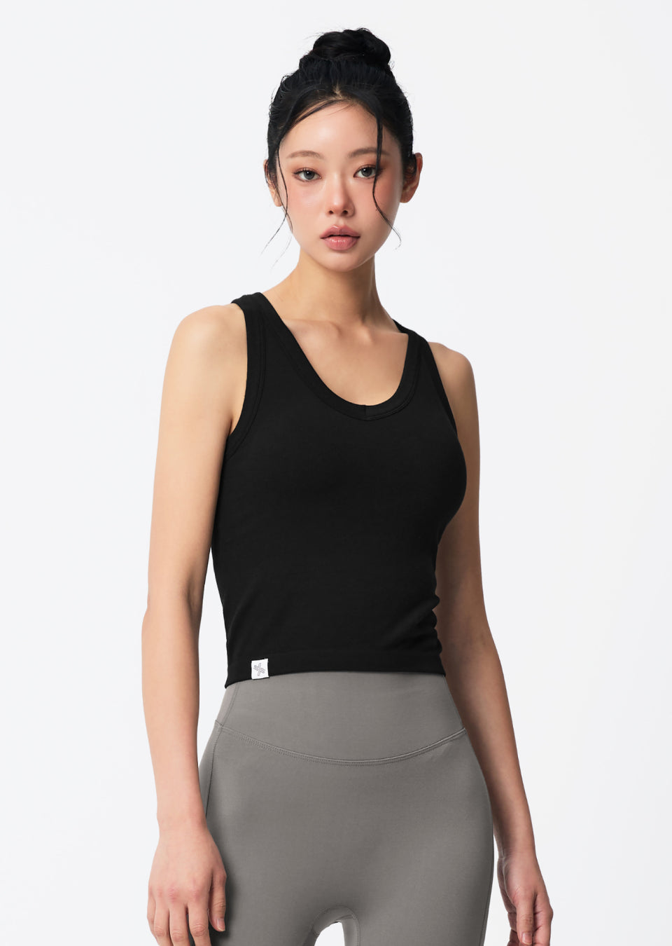 Essentials Seamless V-Neck Tank Top