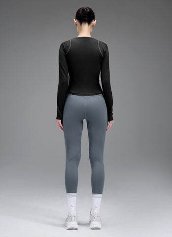 RX Black Label Signature 360N Reflective Piping Running Leggings