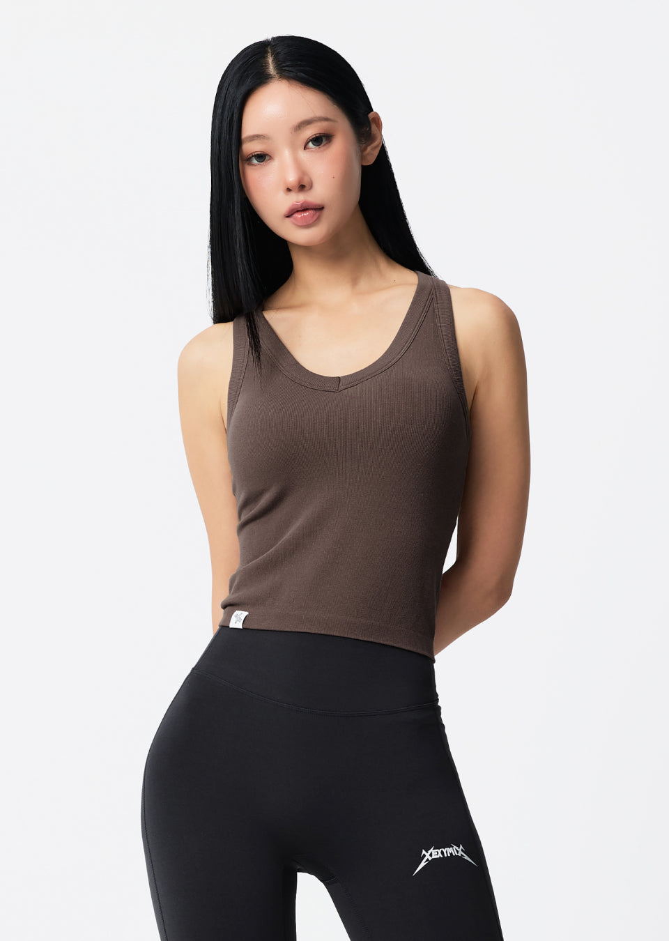 Essentials Seamless V-Neck Tank Top
