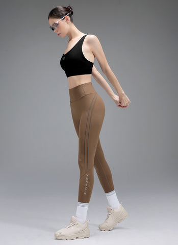 RX Black Label Signature 360N Reflective Piping Running Leggings