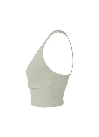 Black Label Signature Power Rise Shirring Crop Top