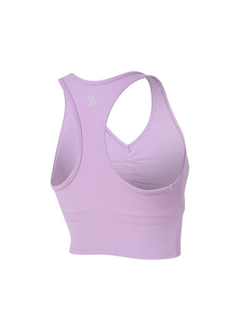 Black Label Signature Power Rise Shirring Crop Top