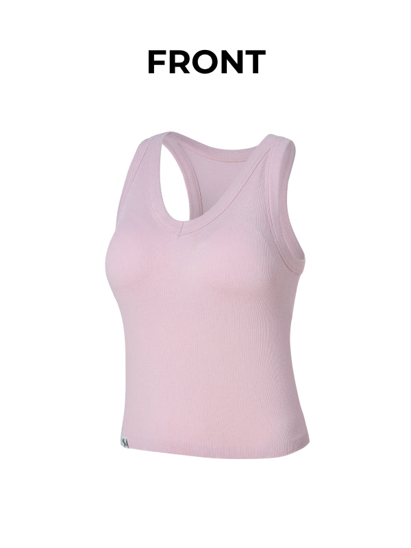 Essentials Seamless V-Neck Tank Top