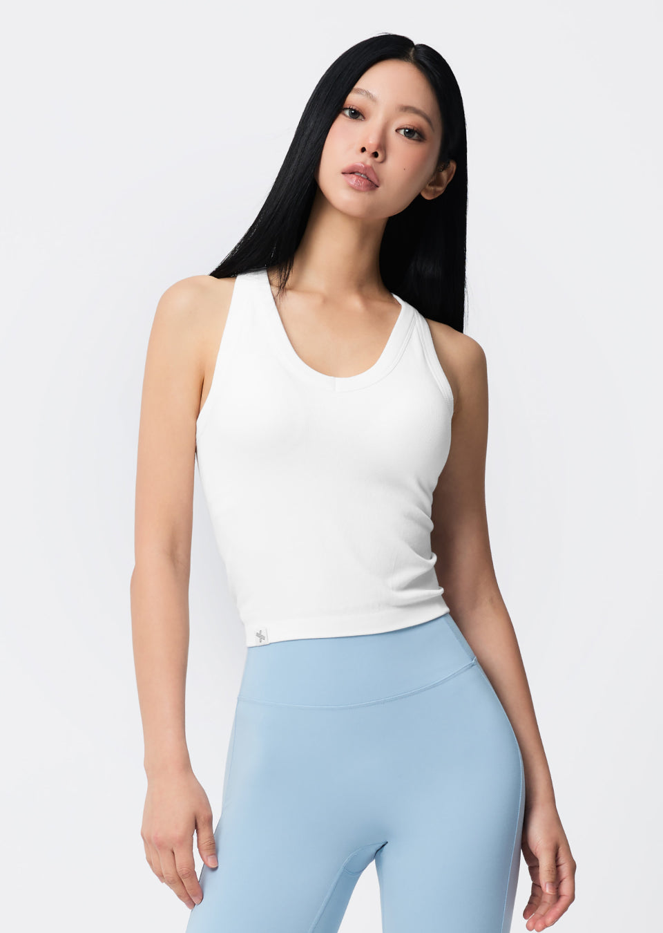 Essentials Seamless V-Neck Tank Top