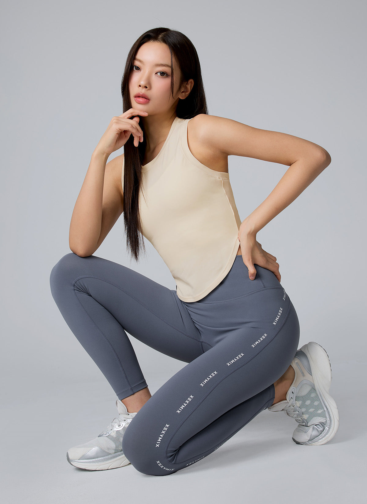 Black Label Signature 360N Logo Line Leggings