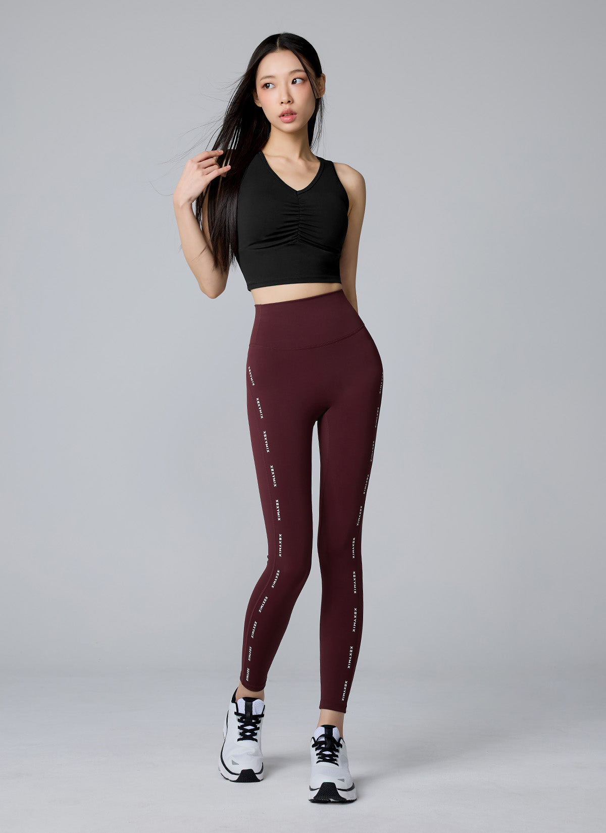 Black Label Signature 360N Logo Line Leggings