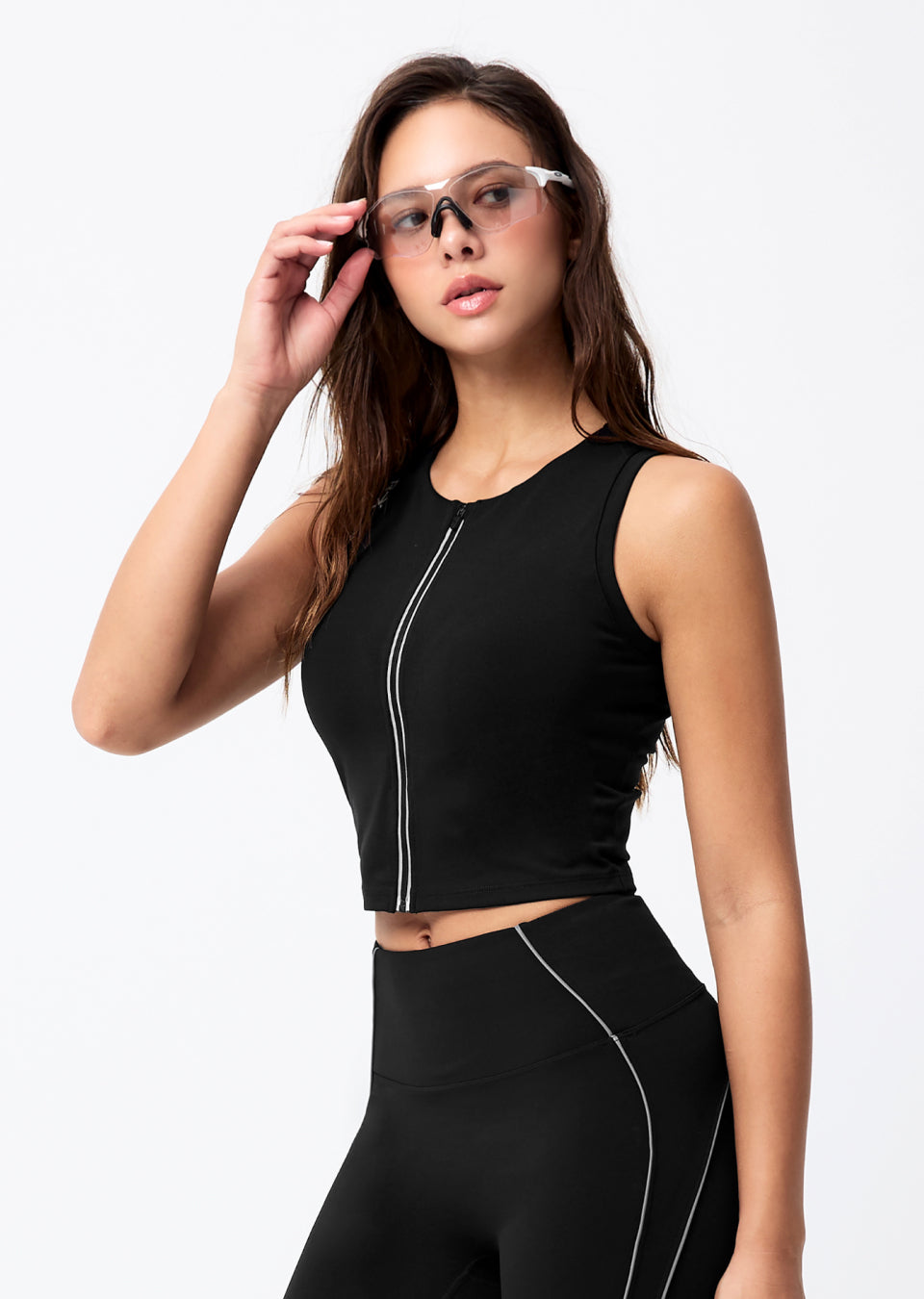 [Go Youn Jung's Outfit] RX High Run Crop Top