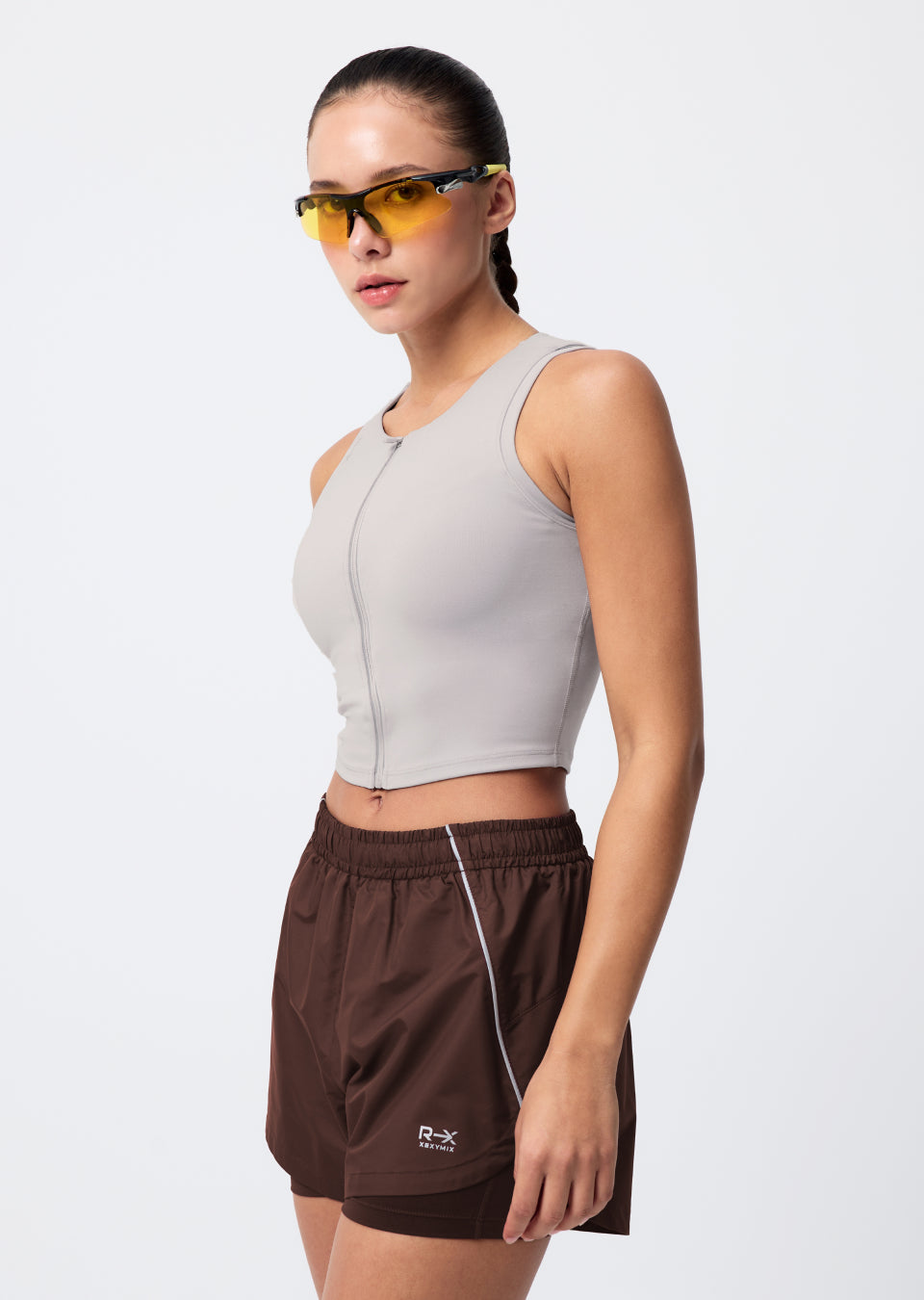 [Go Youn Jung's Outfit] RX High Run Crop Top