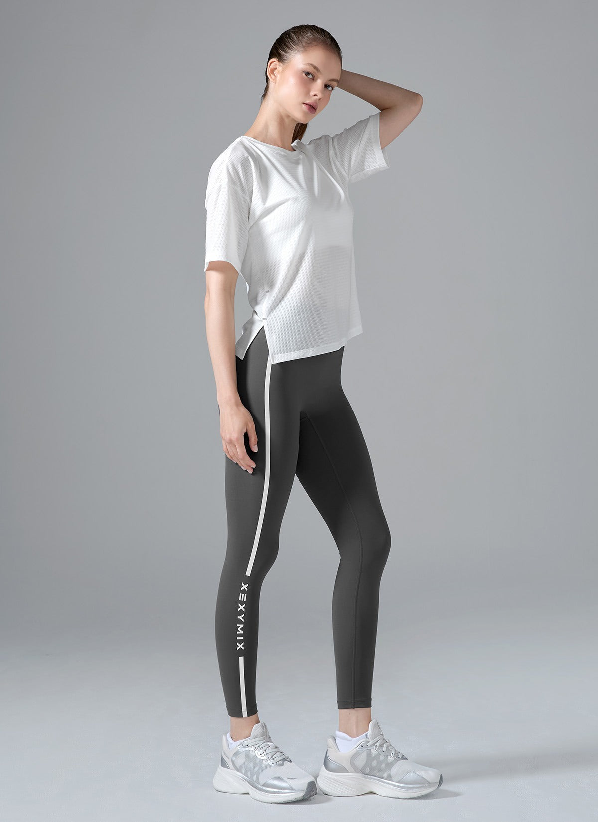 Reflective Rx Labels RX Black Label Signature 360N Reflective Line Leggings