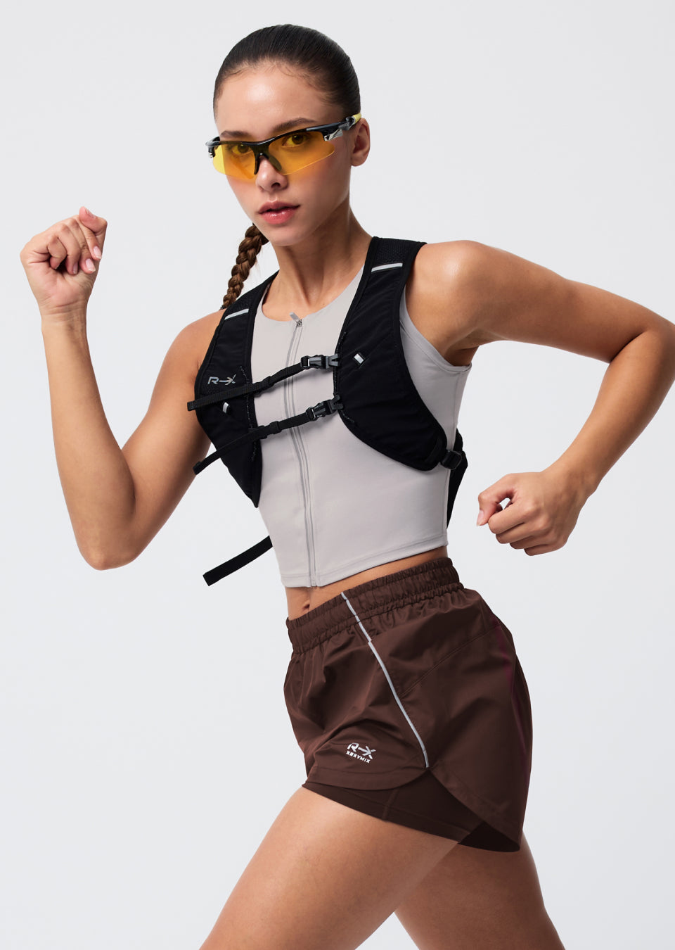 [Go Youn Jung's Outfit] RX High Run Crop Top