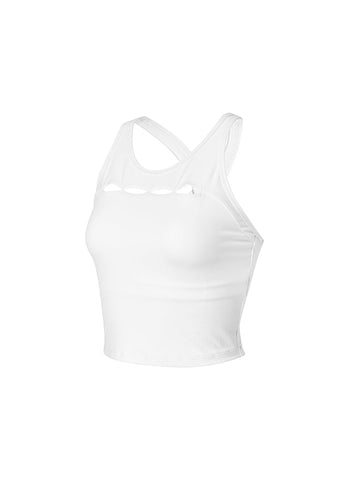 Cotton-like Cutout Hole Crop