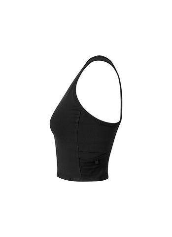 RX Comfort Fine Mesh Pocket Crop Top