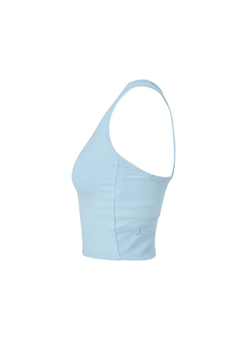 RX Comfort Fine Mesh Pocket Crop Top