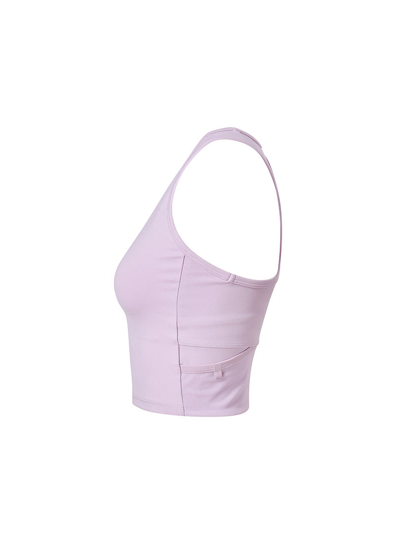 RX Comfort Fine Mesh Pocket Crop Top