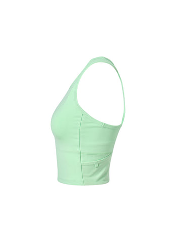RX Comfort Fine Mesh Pocket Crop Top