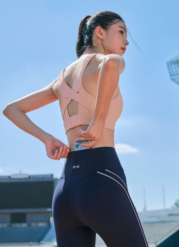 RX Black Label Signature Power Rise High Support Zip Up