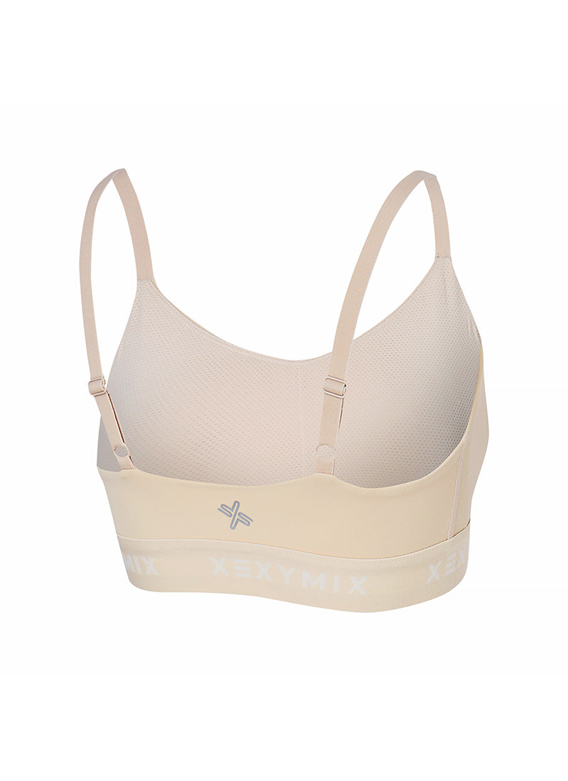 Black Label Signature Power Rise Logo Band Bra Top