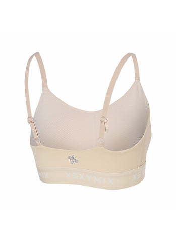 Black Label Signature Power Rise Logo Band Bra Top