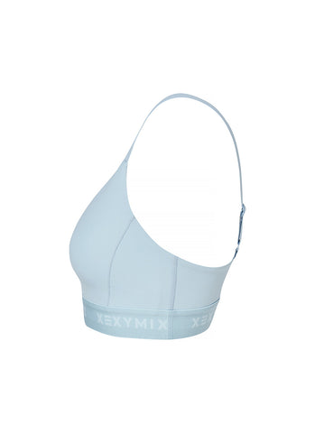 Black Label Signature Power Rise Logo Band Bra Top