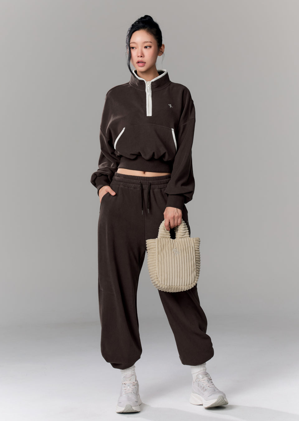 Fluffy Corduroy Tote Bag