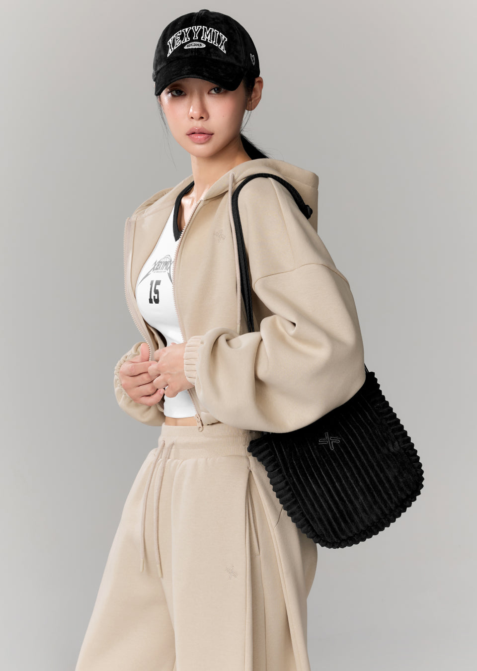 Fluffy Corduroy Tote Bag