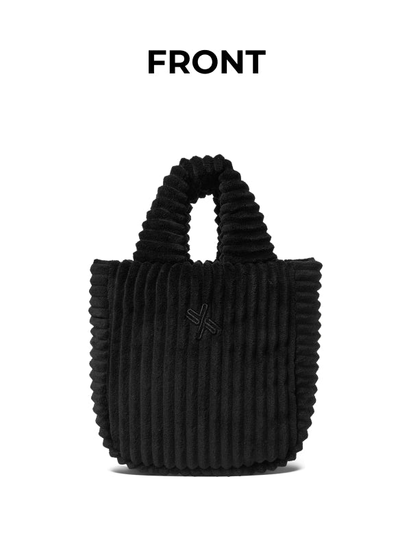 Fluffy Corduroy Tote Bag