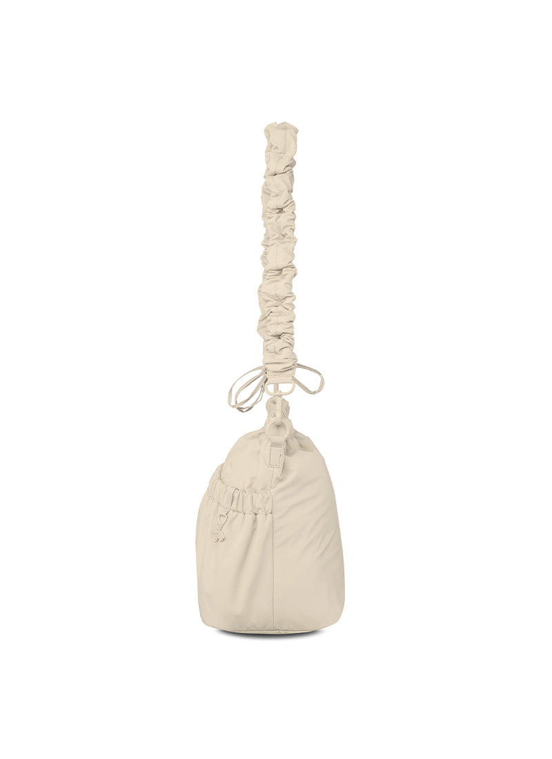 Shirring Strap Bucket Bag