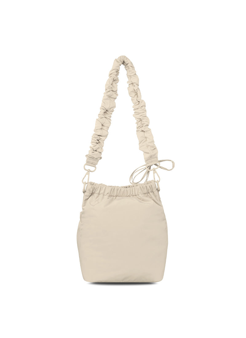 Shirring Strap Bucket Bag