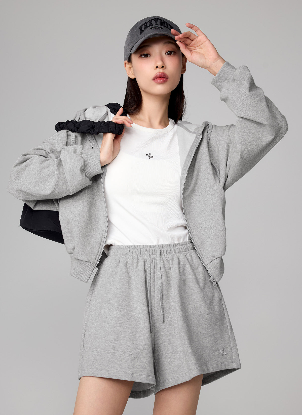 Shirring Strap Bucket Bag