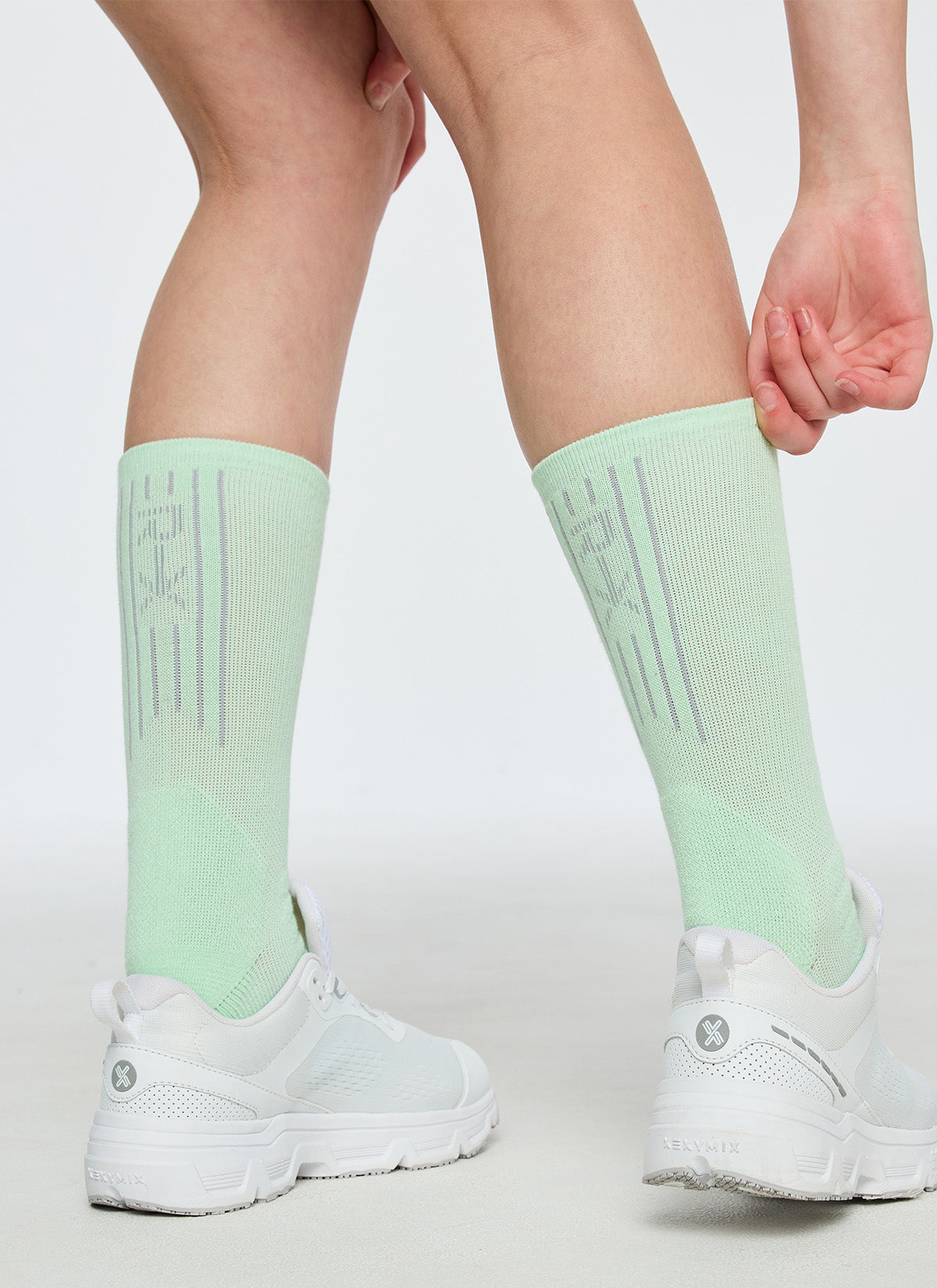[DEX PICK] RX Men's Reflective Cushioning Crew Socks
