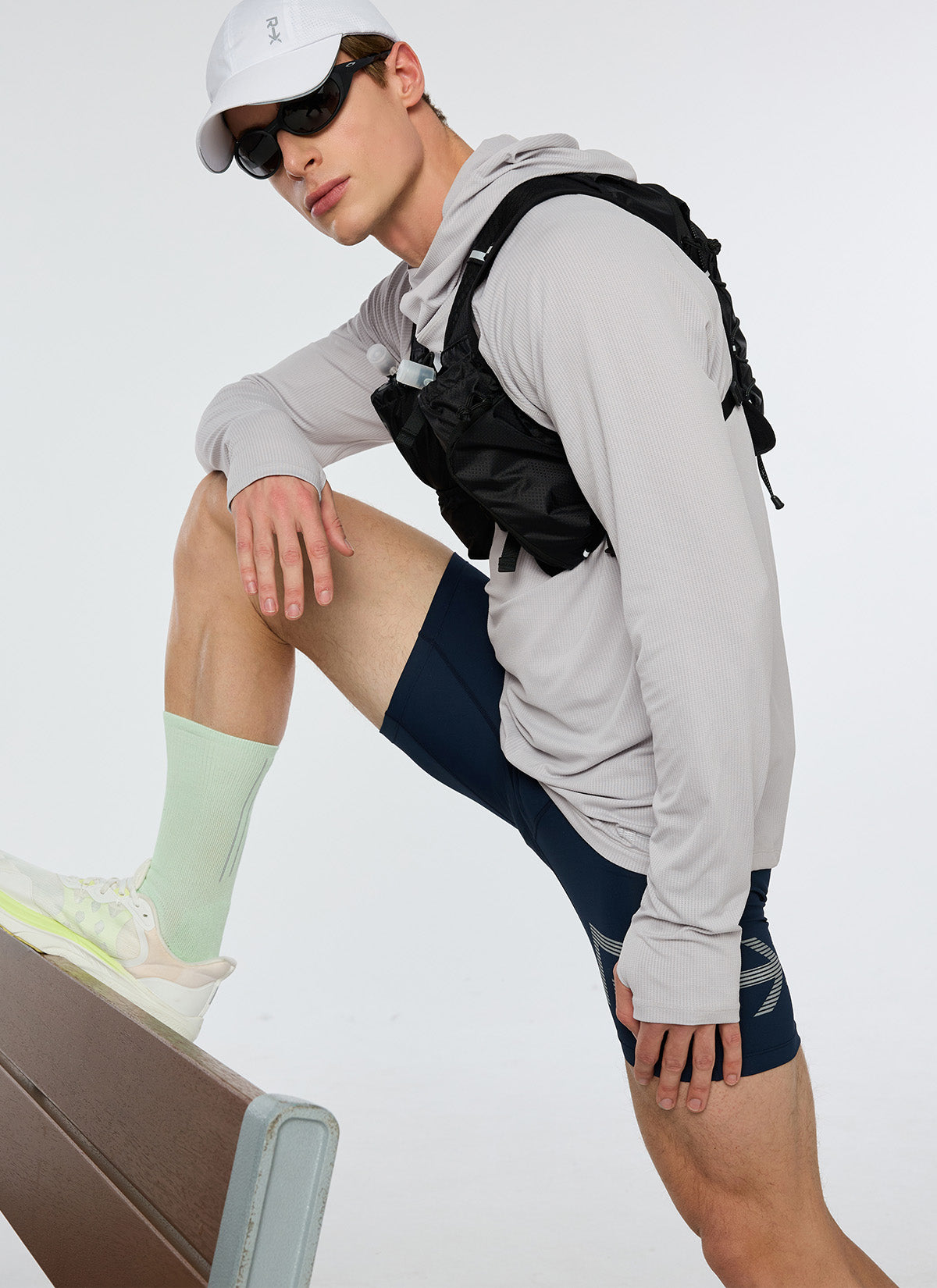 [DEX PICK] RX Men's Reflective Cushioning Crew Socks