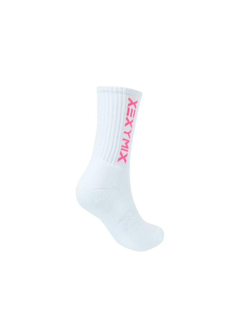 [Go Youn-Jung's Outfit] Lettering Logo Crew Socks