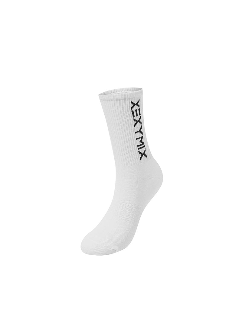 [Go Youn-Jung's Outfit] Lettering Logo Crew Socks