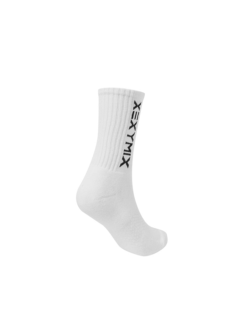 [Go Youn-Jung's Outfit] Lettering Logo Crew Socks