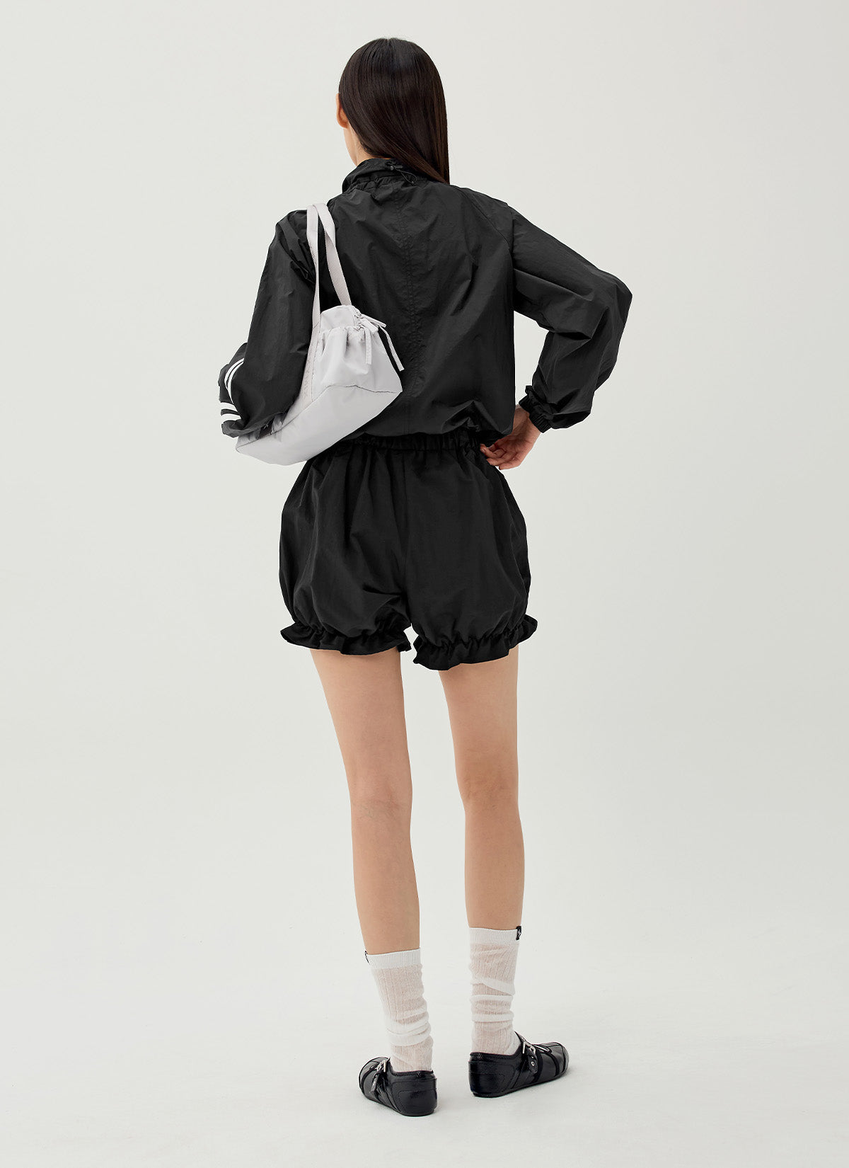 See Through Look Ribbed Knee Socks