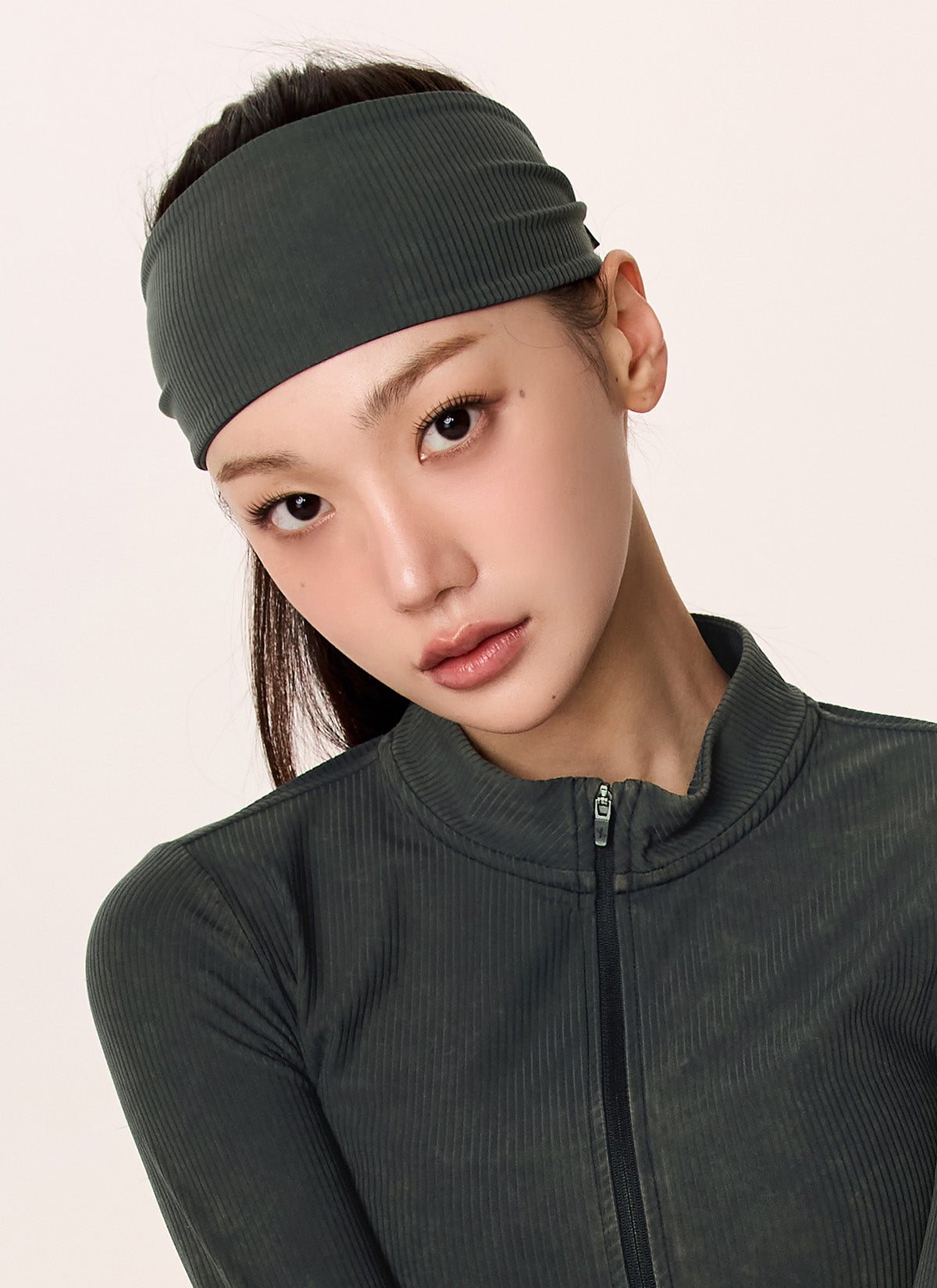 Washing Ribbed Wide Headband