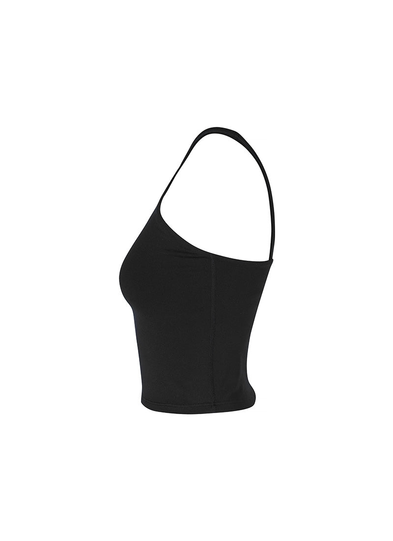 Comfort Fine Cross Neck Crop Top