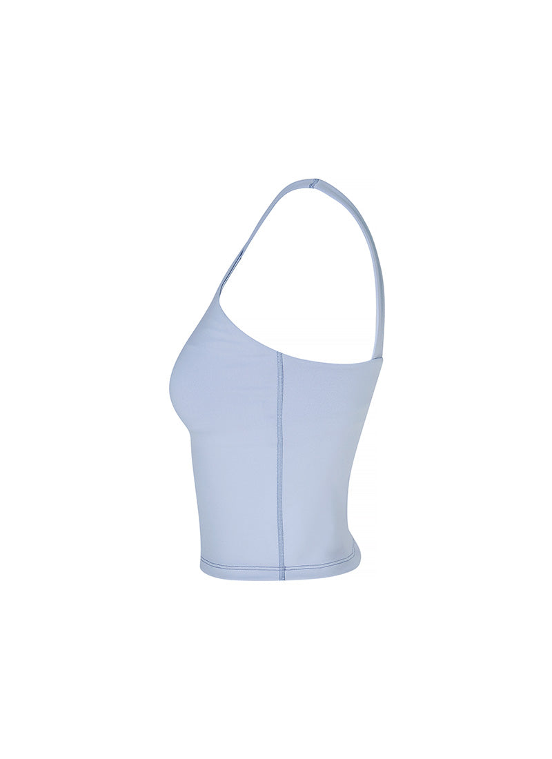 Comfort Fine Cross Neck Crop Top