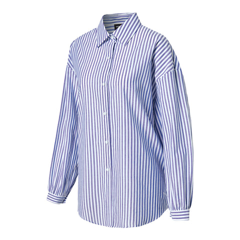 Soft Stripe Loose Fit Shirts