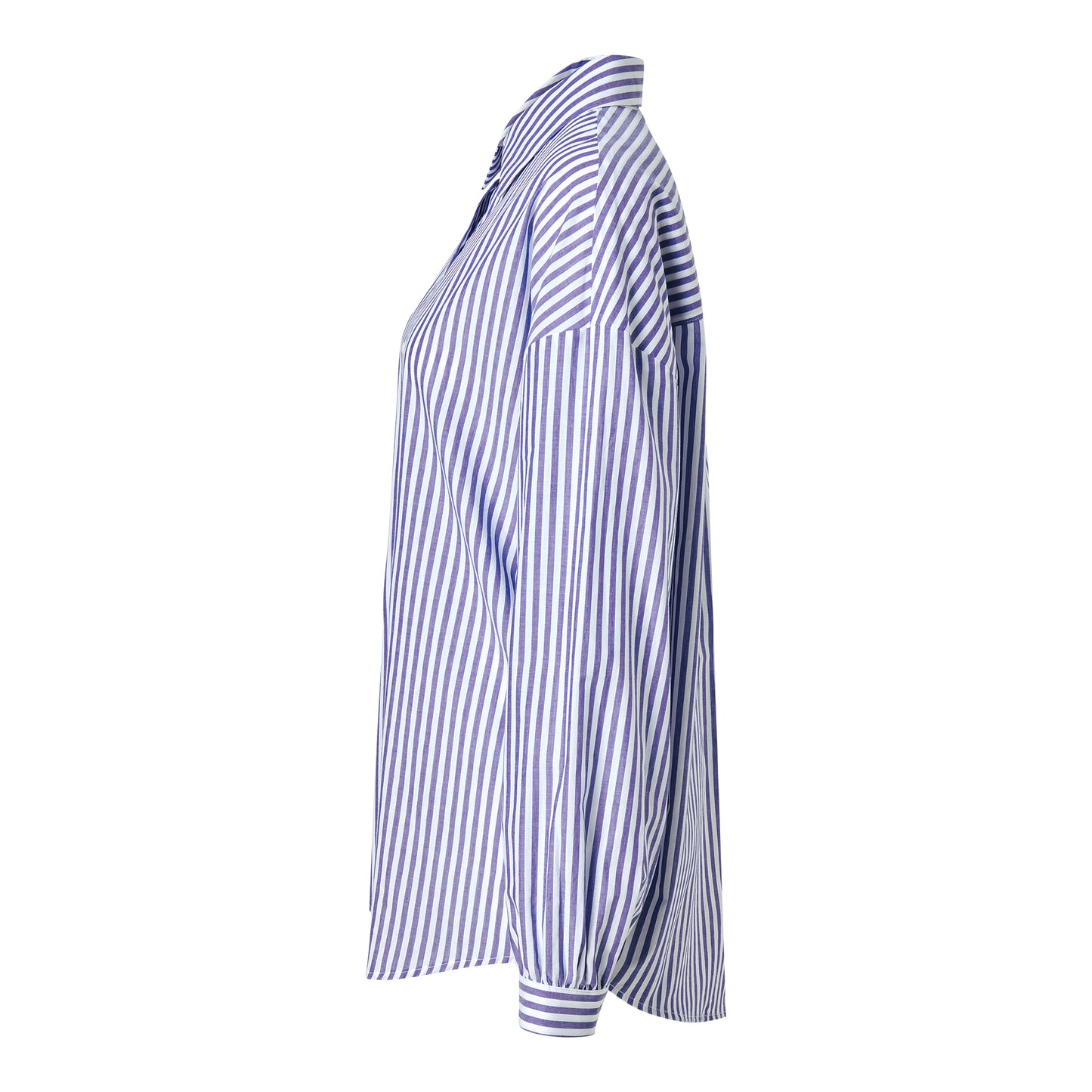 Soft Stripe Loose Fit Shirts