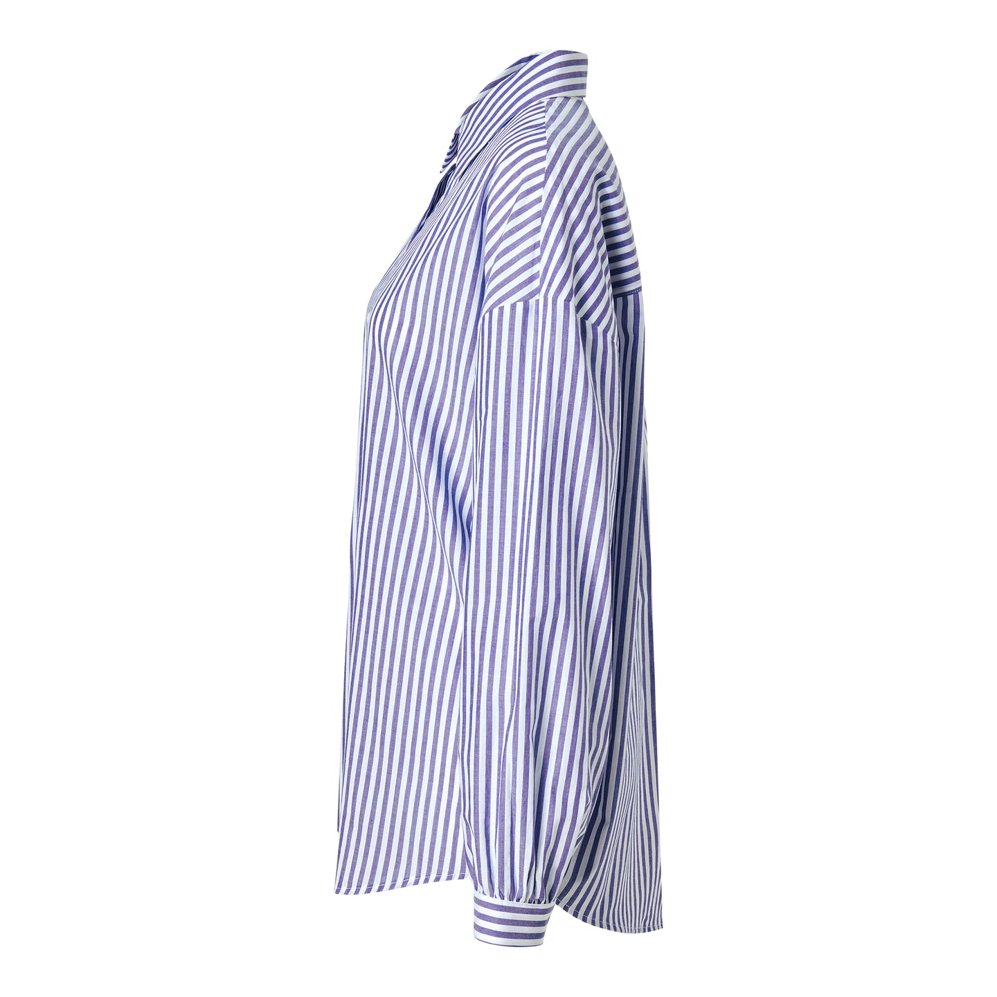 Soft Stripe Loose Fit Shirts