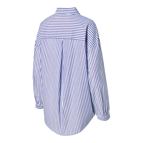 Soft Stripe Loose Fit Shirts