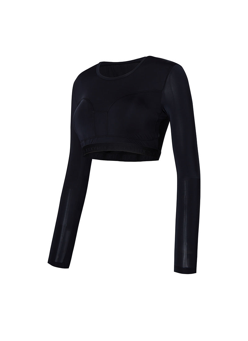 Mesh Padded Bolero