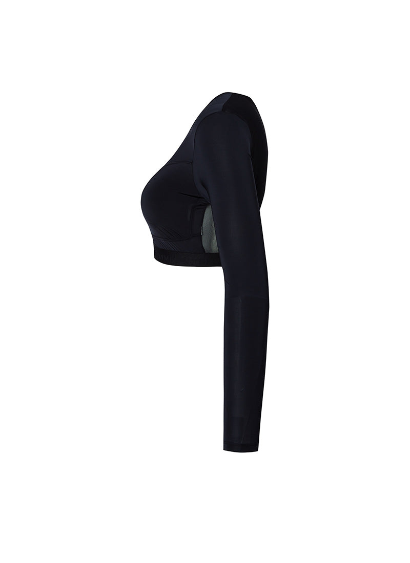 Mesh Padded Bolero