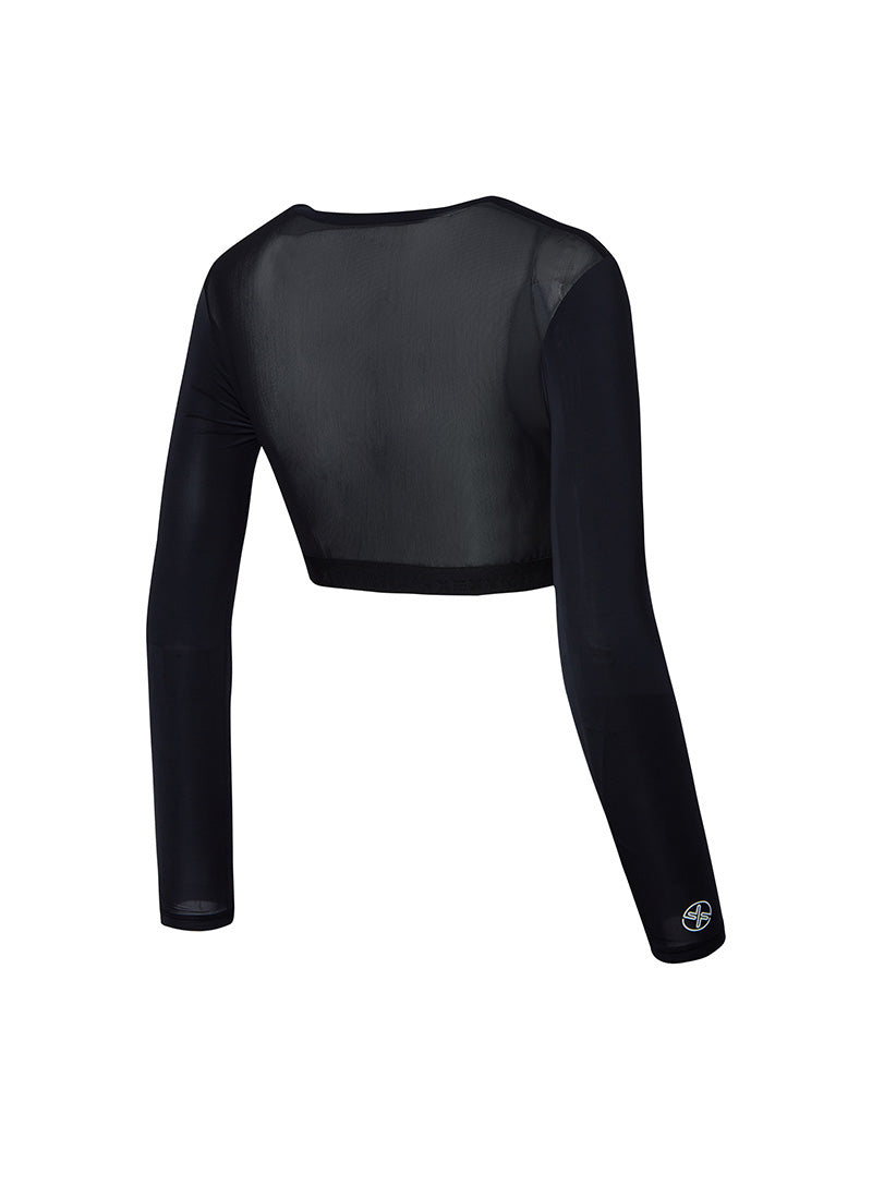 Mesh Padded Bolero