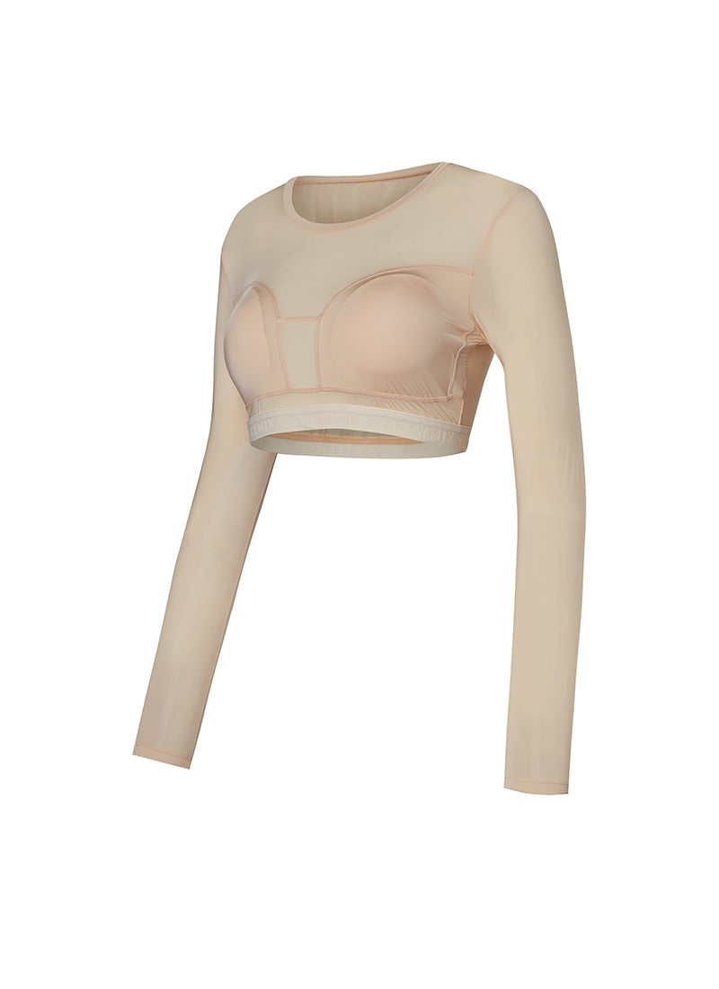 Mesh Padded Bolero