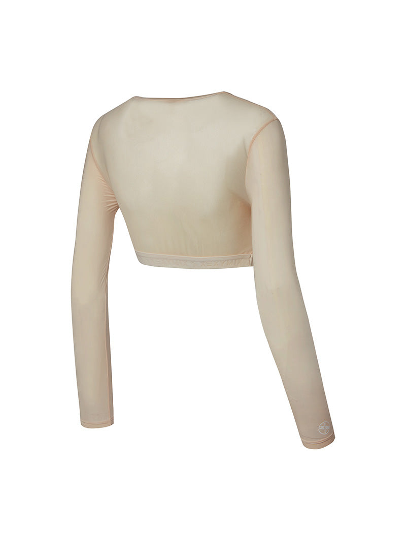 Mesh Padded Bolero